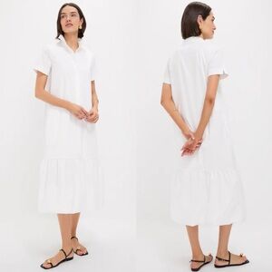 NWT Tuckernuck Martine Bubble Maxi Dress White XXS